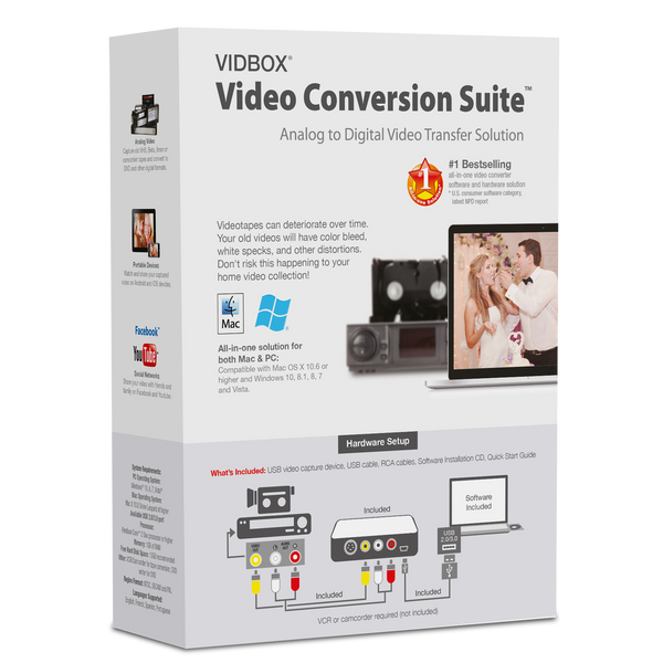 Video Conversion Suite retail box (back)